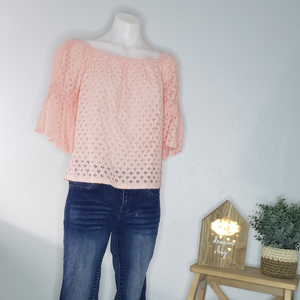ROSE WOVEN TOP