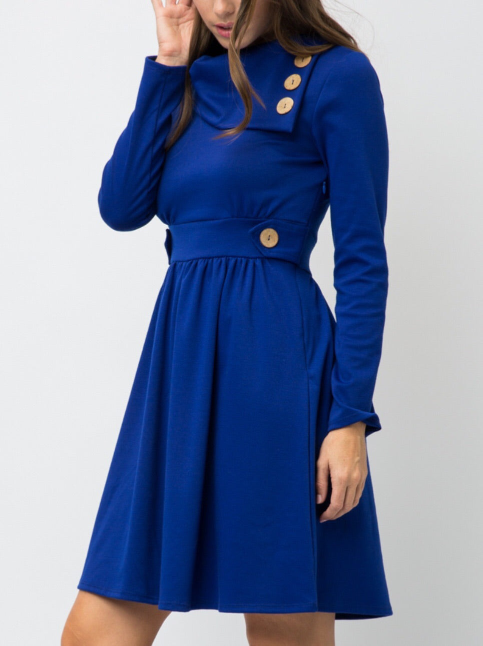 Blue royal dress